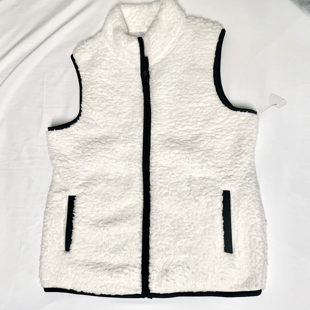 Women’s soft plush vest